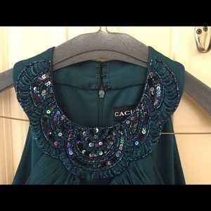 Floor length evening gown or prom dress sz 14